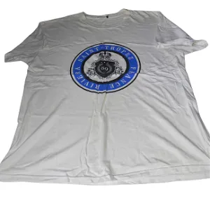 Vintage Saint Tropez France Riviera Graphics white large tees