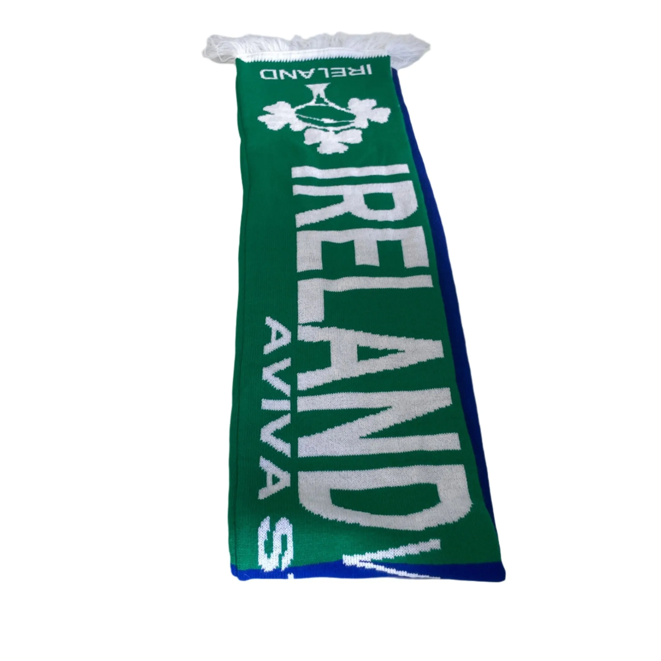 Vintage Samoa Ireland Aviva Stadium fans green blue scarf|L52 W7|SKU 6457