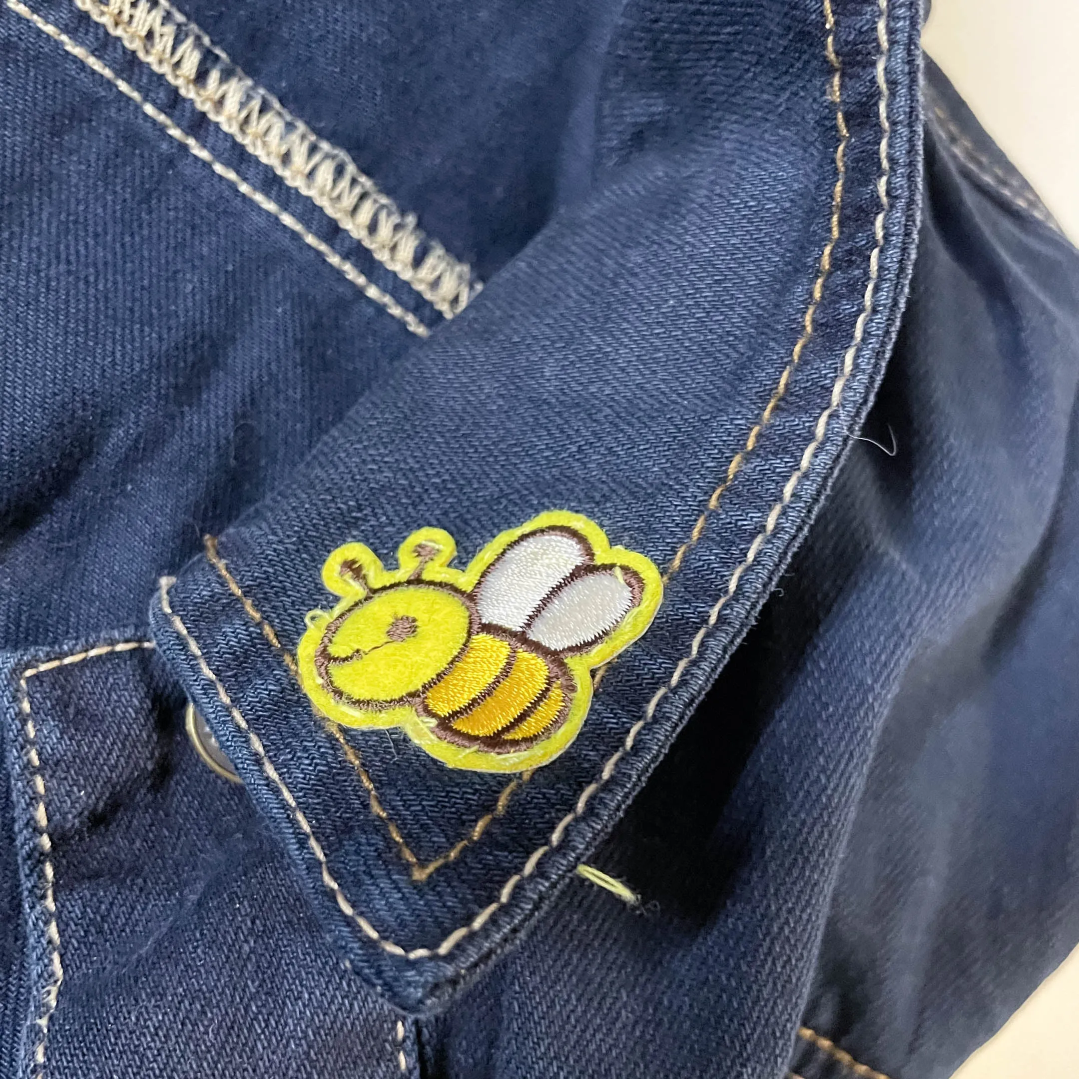 Vintage S.Oliver blue womens trucker denim medium jacket