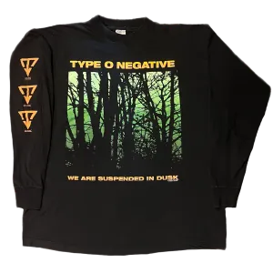 Vintage Type O Negative "Suspended In Dusk" Long Sleeve Shirt