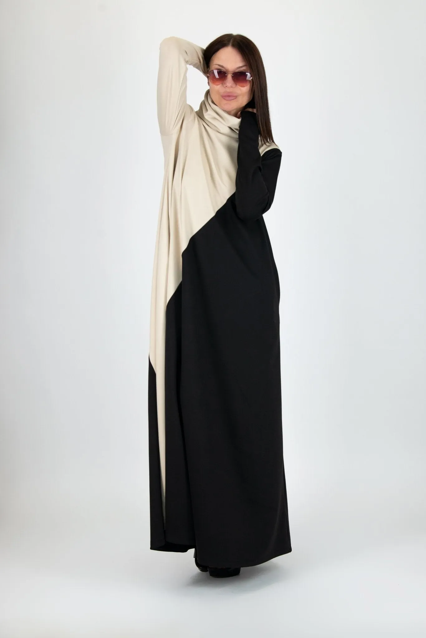 Vivian Turtleneck Long Dress  ON SALE