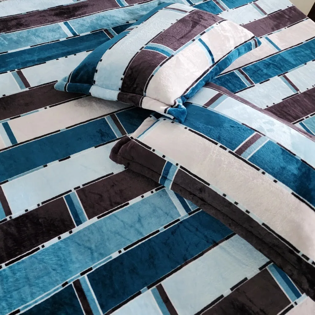 Wall Pattern Warm Bedsheet