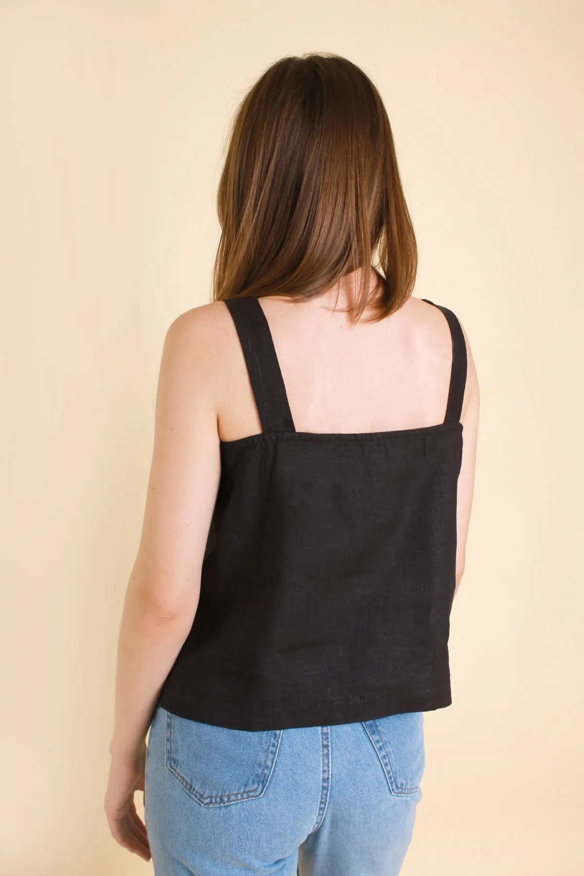 Washed Linen Top BERY