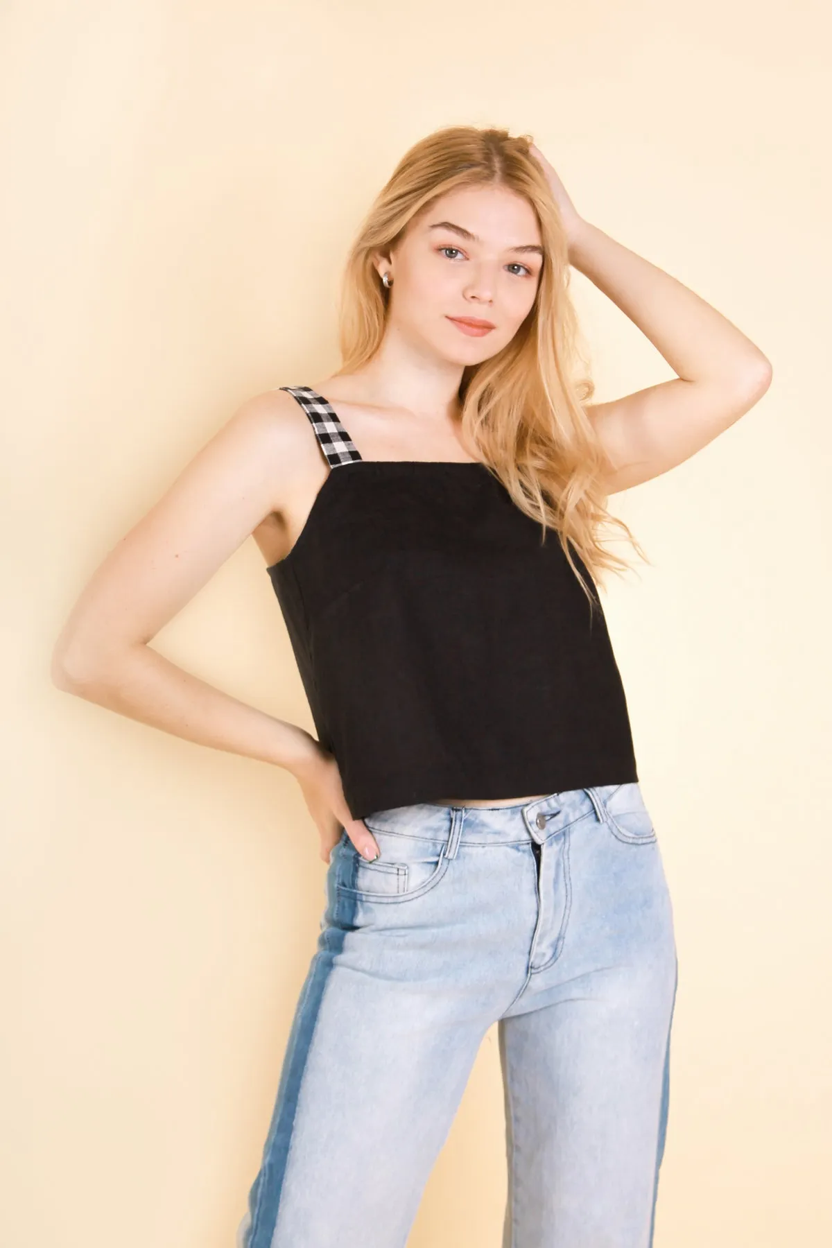 Washed Linen Top BERY