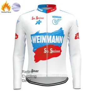 Weinmann Painting Fleece Retro Long Sleeves Jerseys