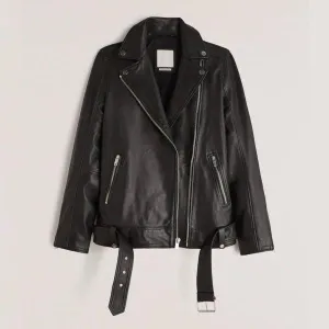 Women's Biker lambskin leather Jacket