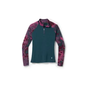 Women's Classic Thermal Merino Base Layer Pattern 1/4 Zip