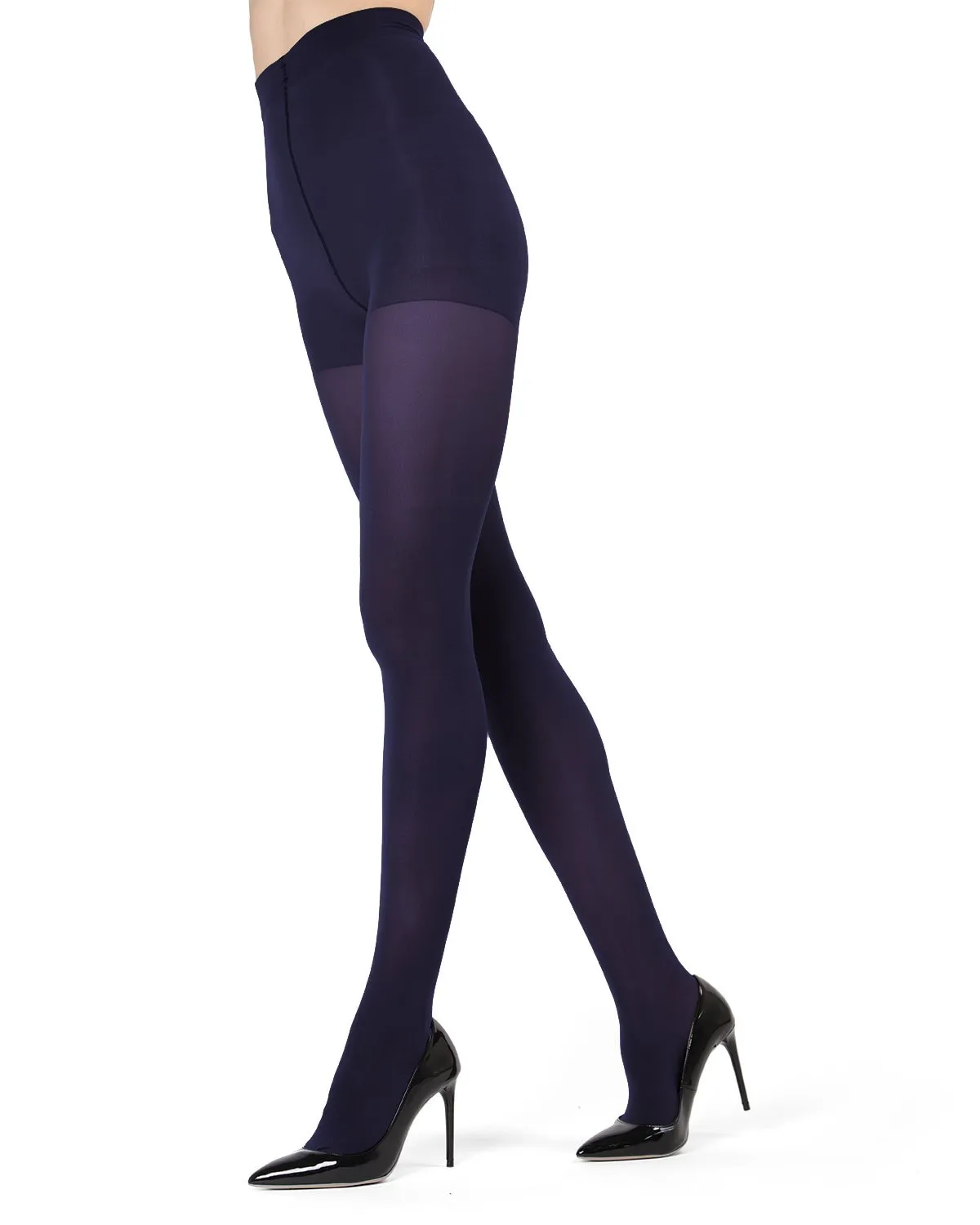 Women's Melas Microfiber Opaque Control Top Tights