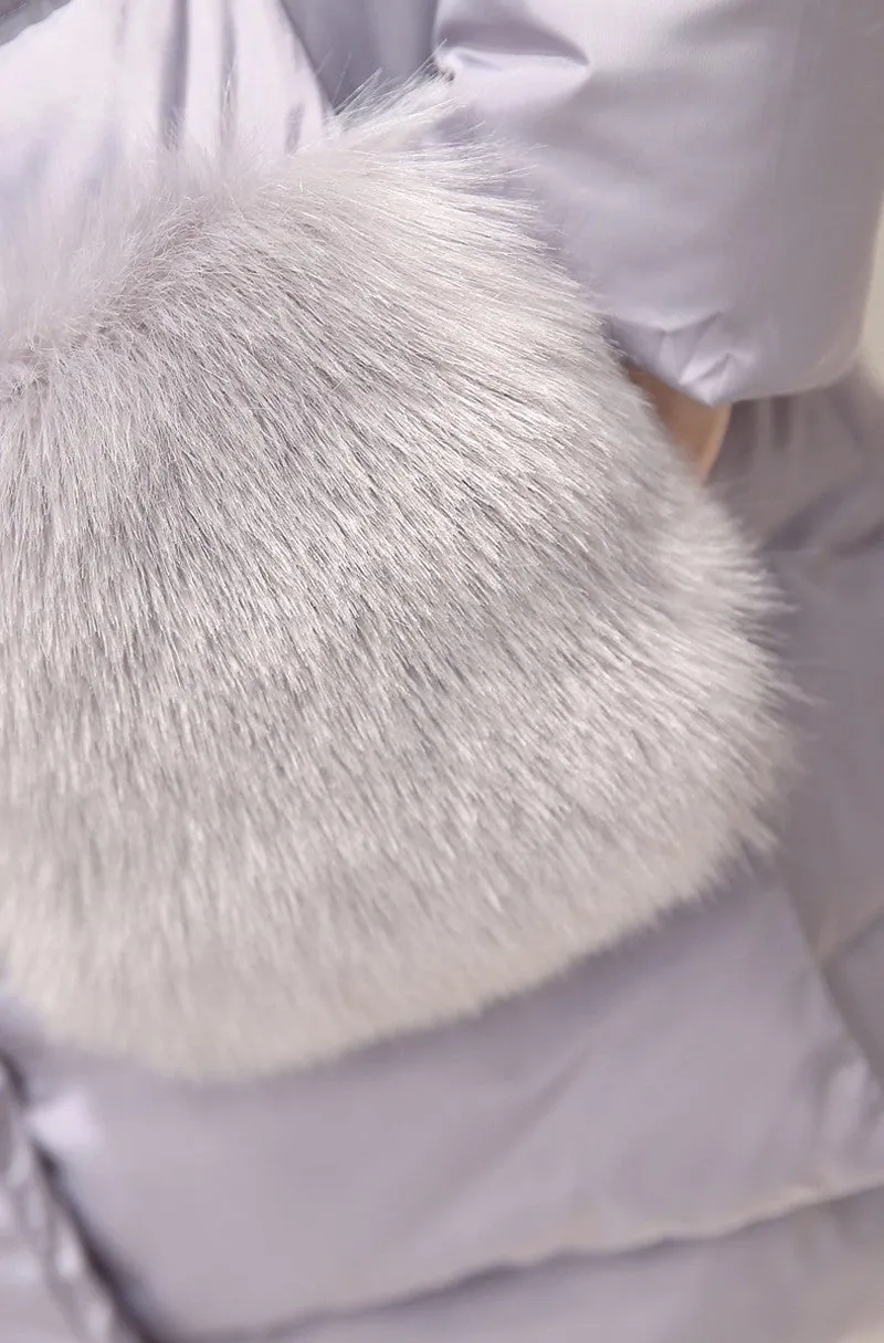 Women's Solid Color Winter Warm Parka
