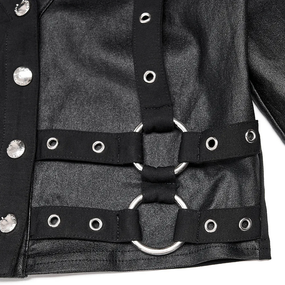 Women's Studded Accent Double Layer Pullover Top