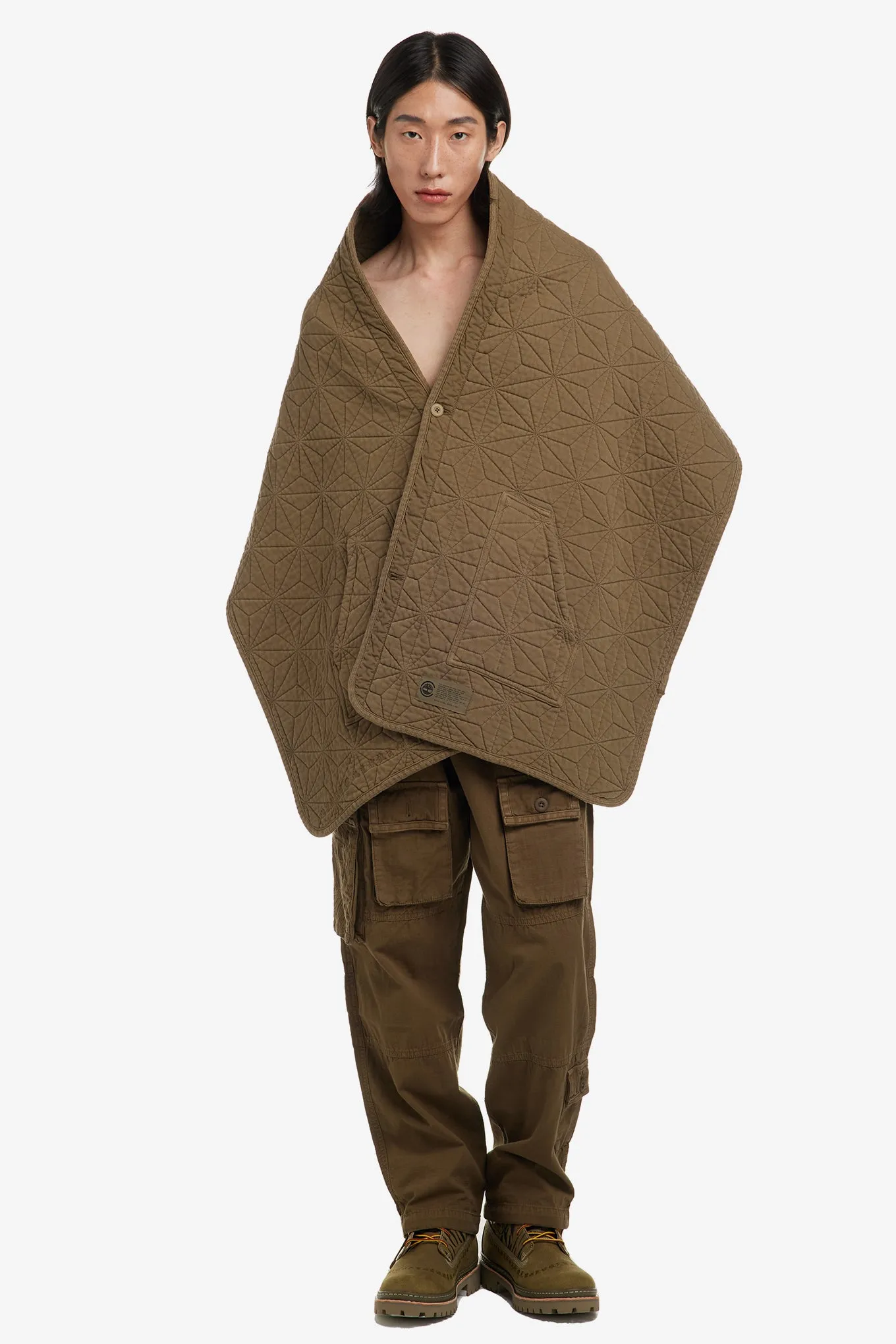 X EDISON CHEN KIMONO COAT