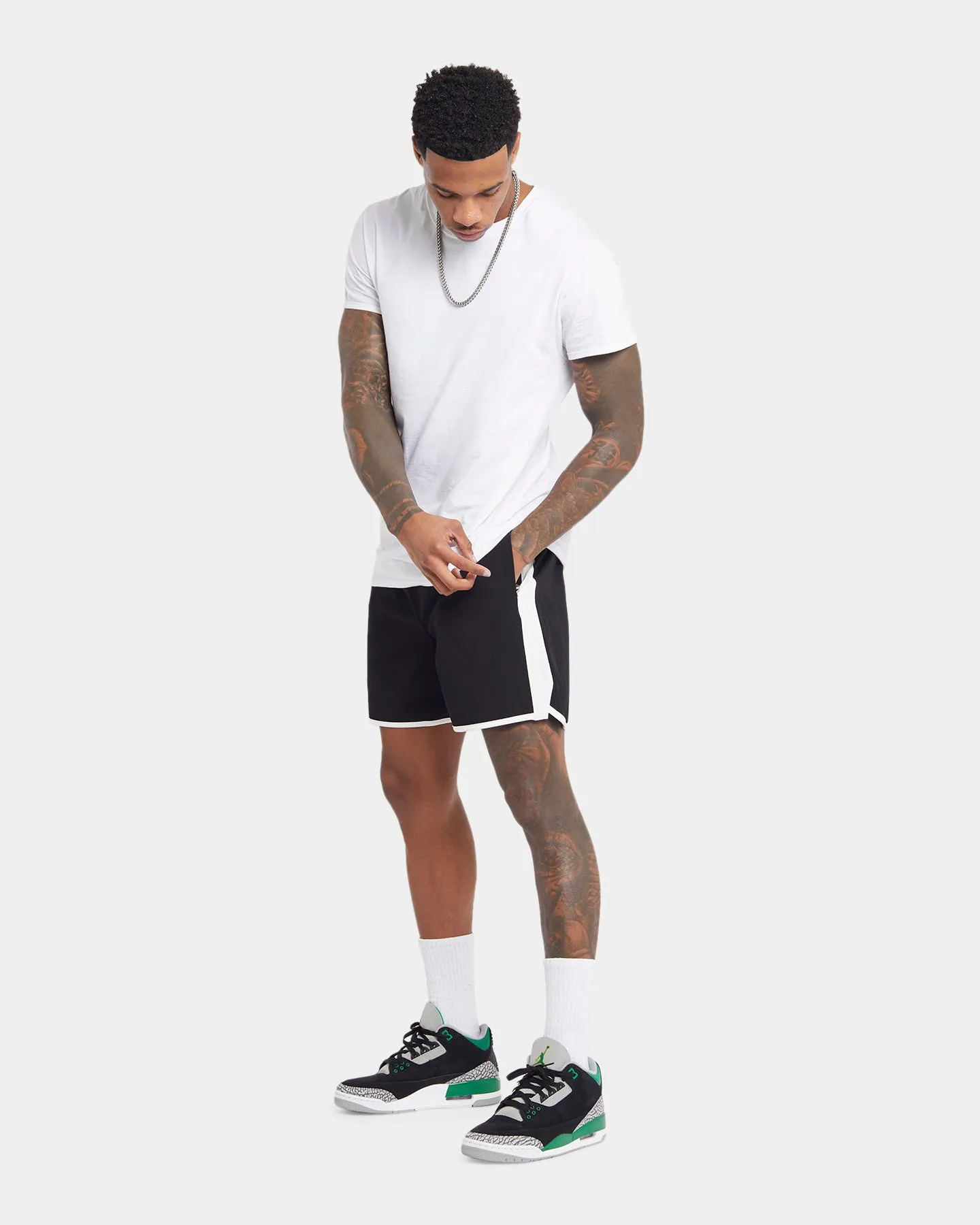 XXIII Maxime Racing Shorts Black/White