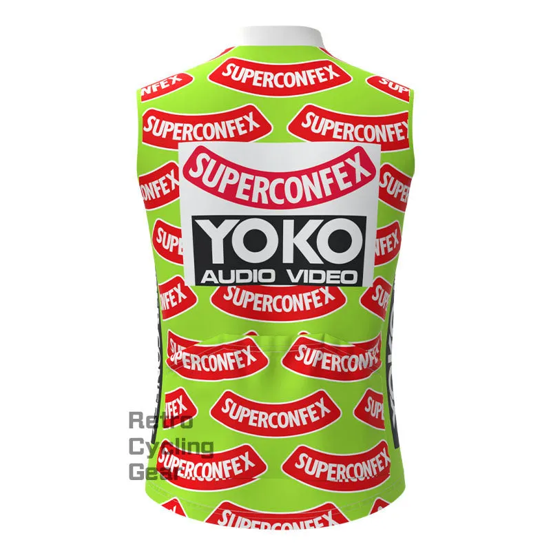 YOKO Fleece Retro Cycling Vest