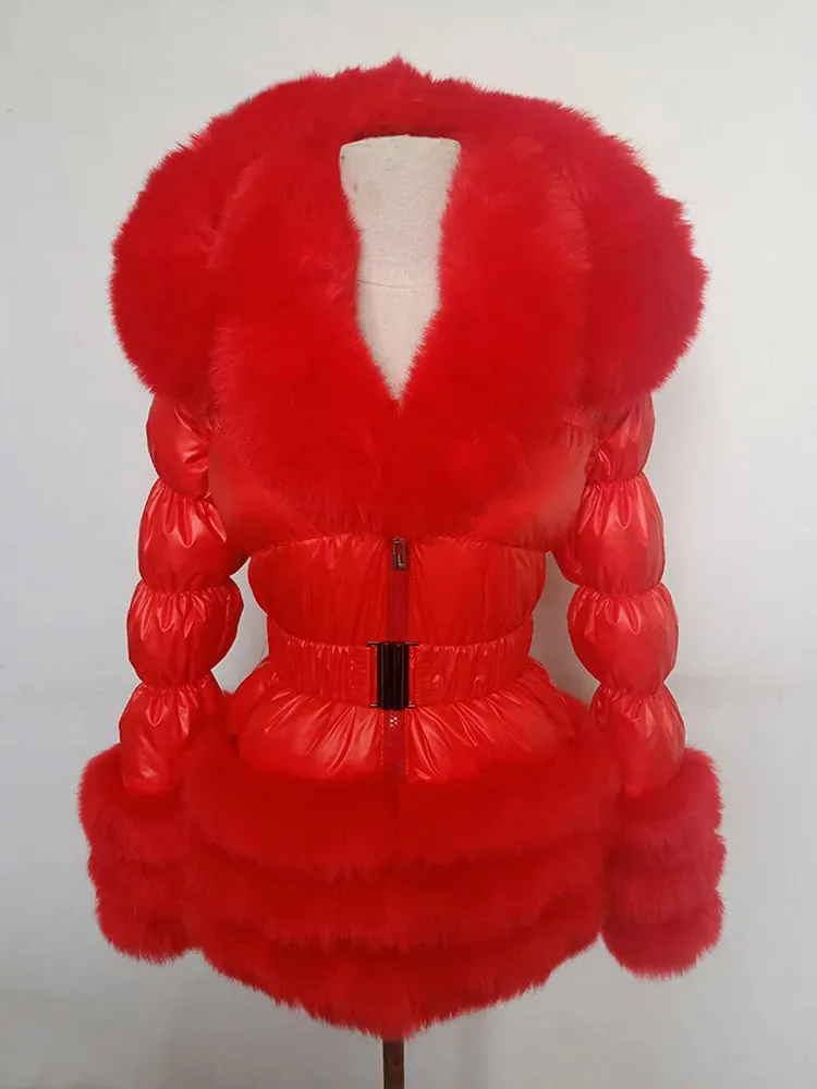 ZADORIN Winter Coat Hooded Puffer Jacket