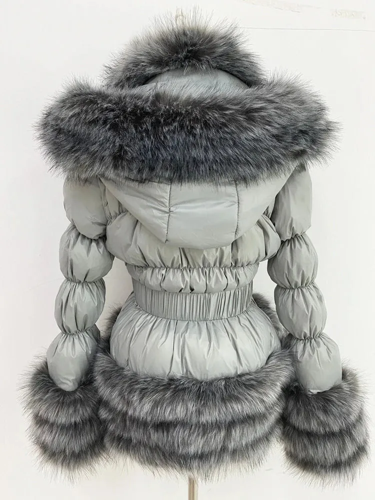 ZADORIN Winter Coat Hooded Puffer Jacket