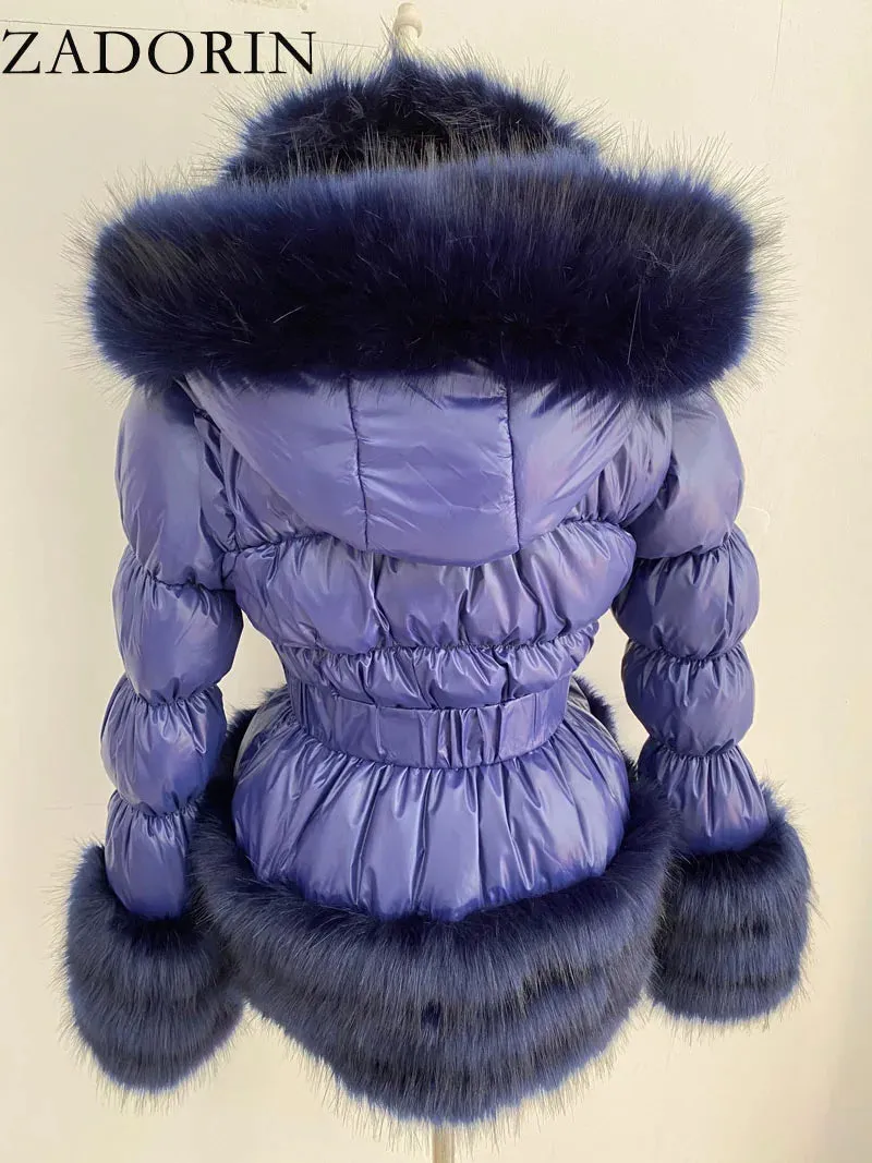 ZADORIN Winter Coat Hooded Puffer Jacket