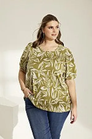 Zhenzi Helena Blouse/Top Groen